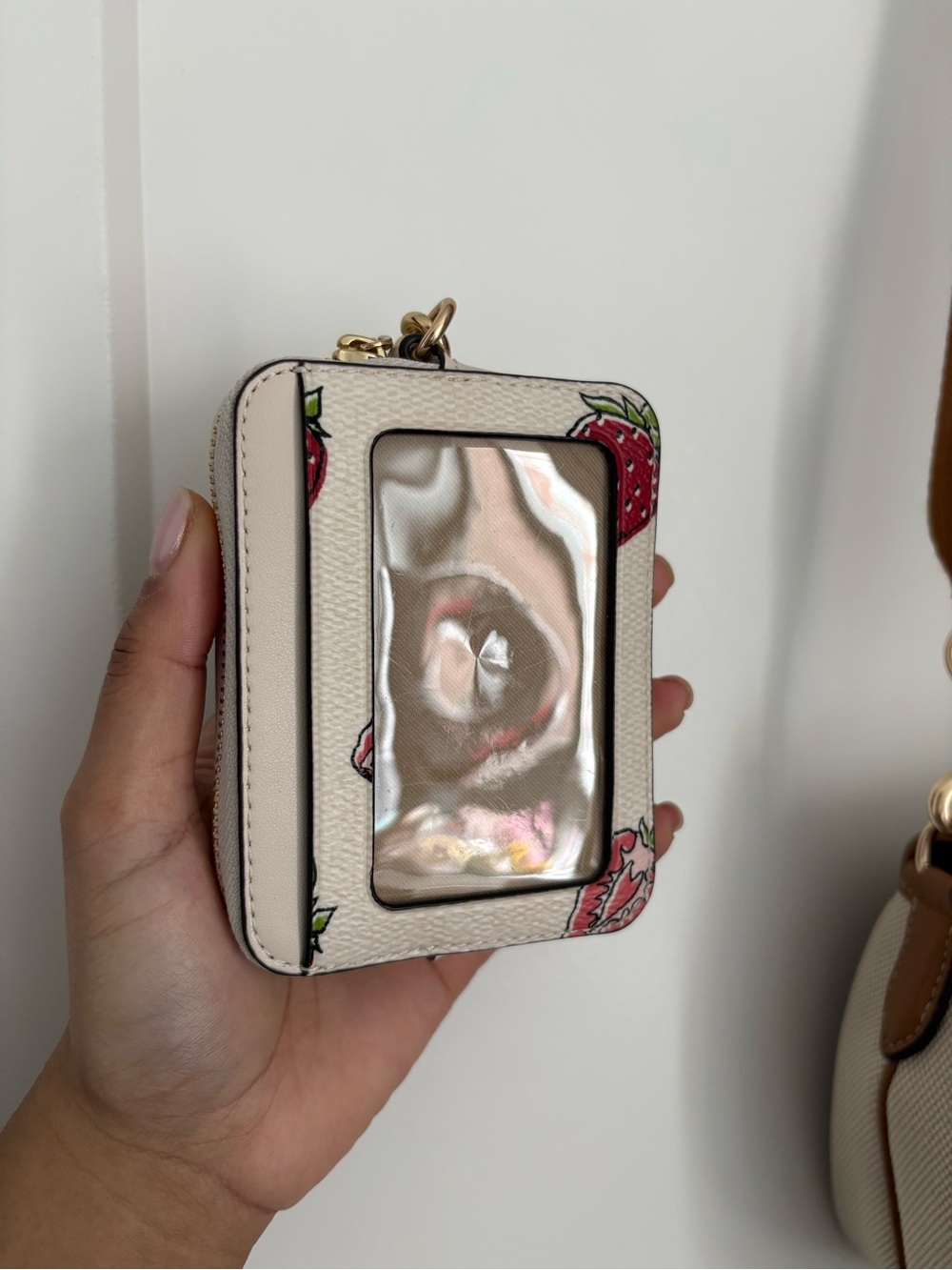 Coach Crossbody Bag and Strawberry Zip Card Case - Picture 13 of 14
